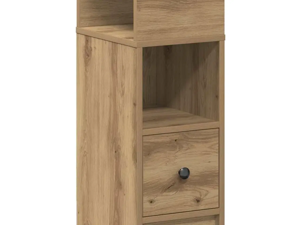 Billede 2 - Sengebord med skuffe 25x31x66 cm kunsteg