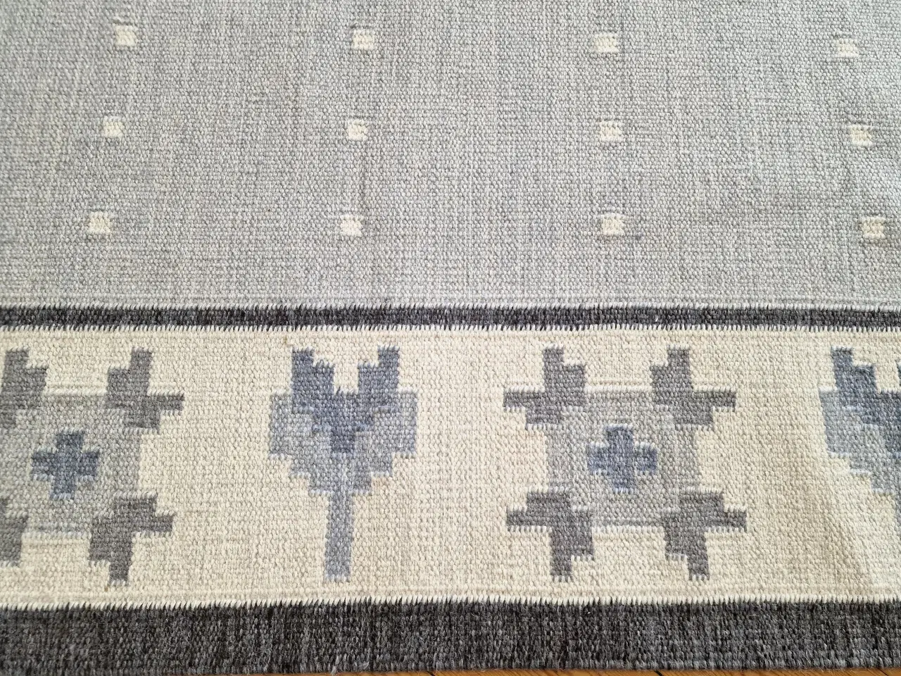 Billede 4 - Porto håndvævet indisk kelim, designet af C. Olese