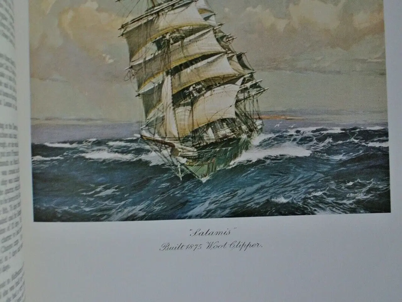 Billede 4 - the best of sail, by basil lubbock. paintings by j