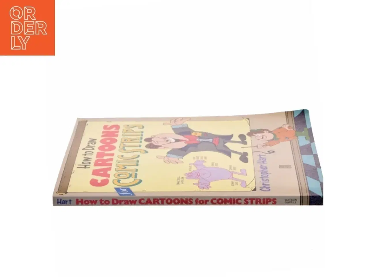 Billede 2 - How to draw cartoons for comic strips af Christopher Hart (Bog)