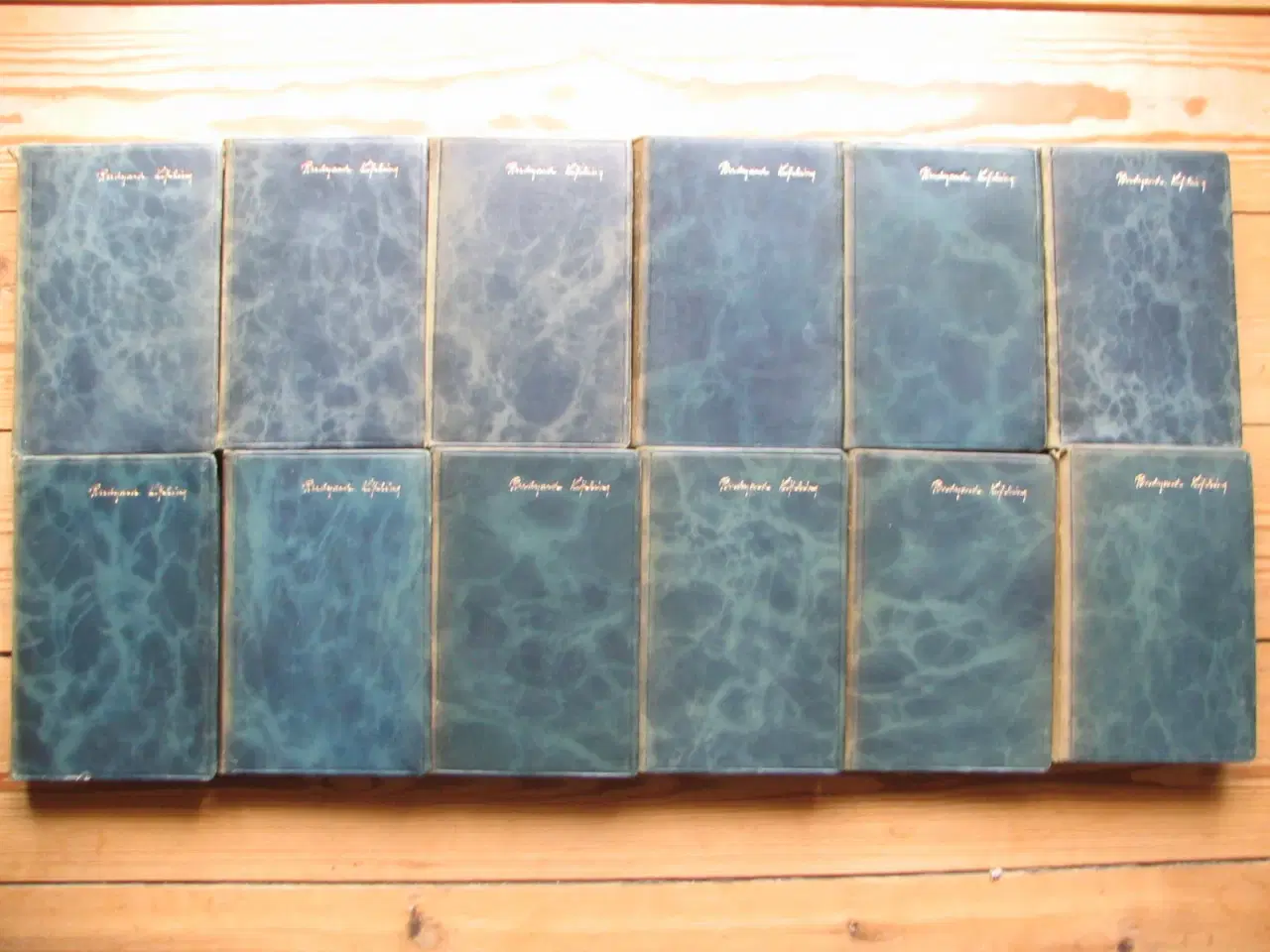 Billede 1 - Kipling (1865-1936). Værker i udvalg i 12 bind