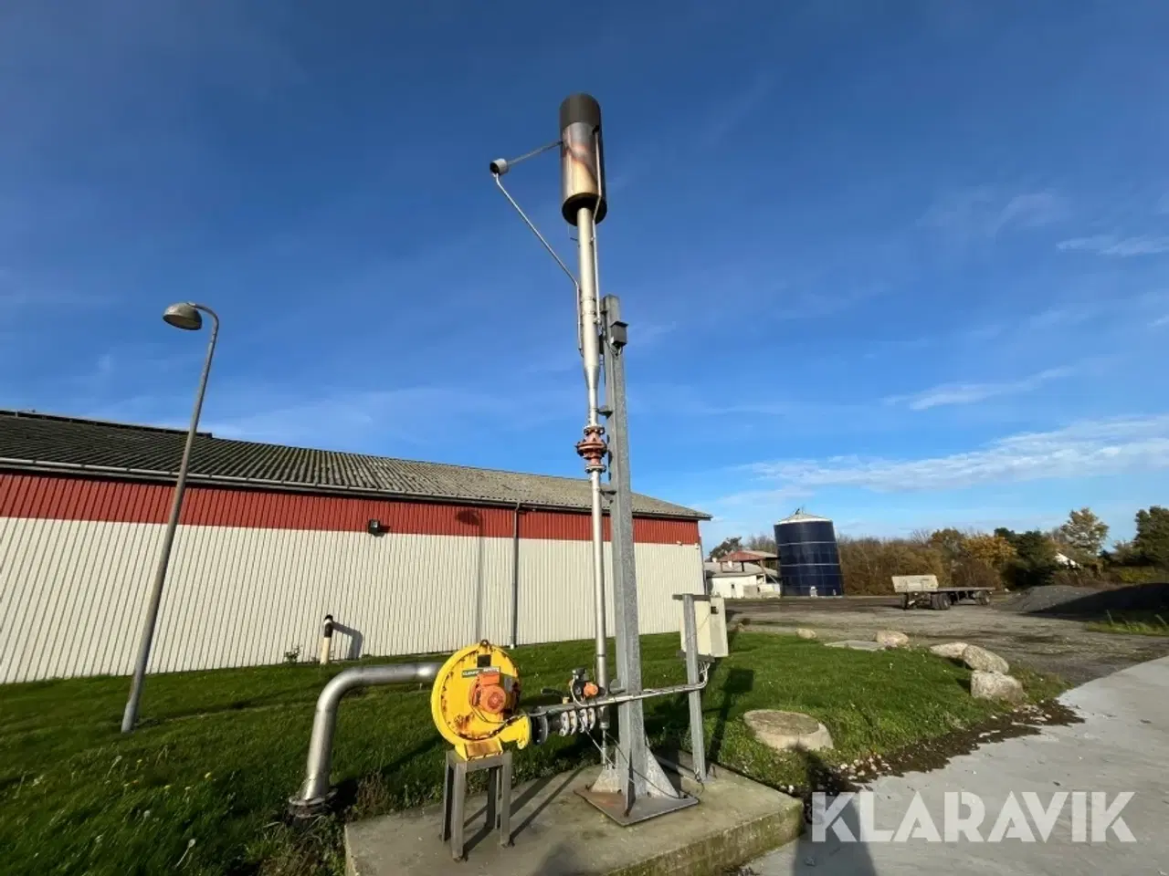Billede 1 - Biogas booster Meidinger A-GRZ48/120/500/1G med flamme tårn