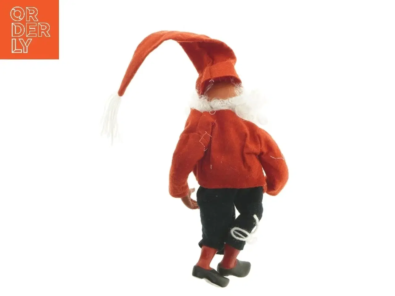 Billede 2 - Julefigur med rød dragt (str. 37 cm)