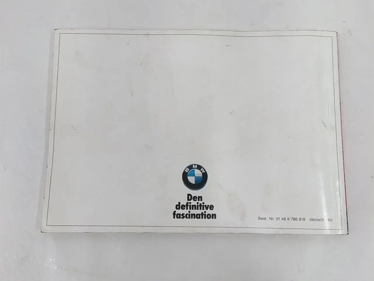 Billede 2 - Instruktionsbog dansk A63778 BMW E36