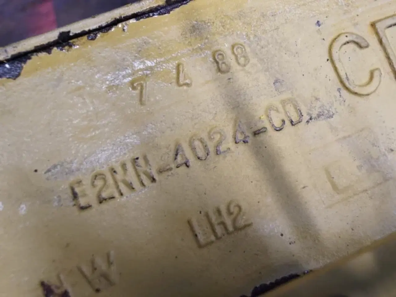 Billede 3 - Ford 655 Bagtøj med Kronespidshjul