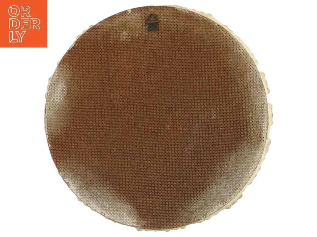 Billede 2 - Rund dekorativt spejl med keramik mosaikramme (str. Ø 22 cm)