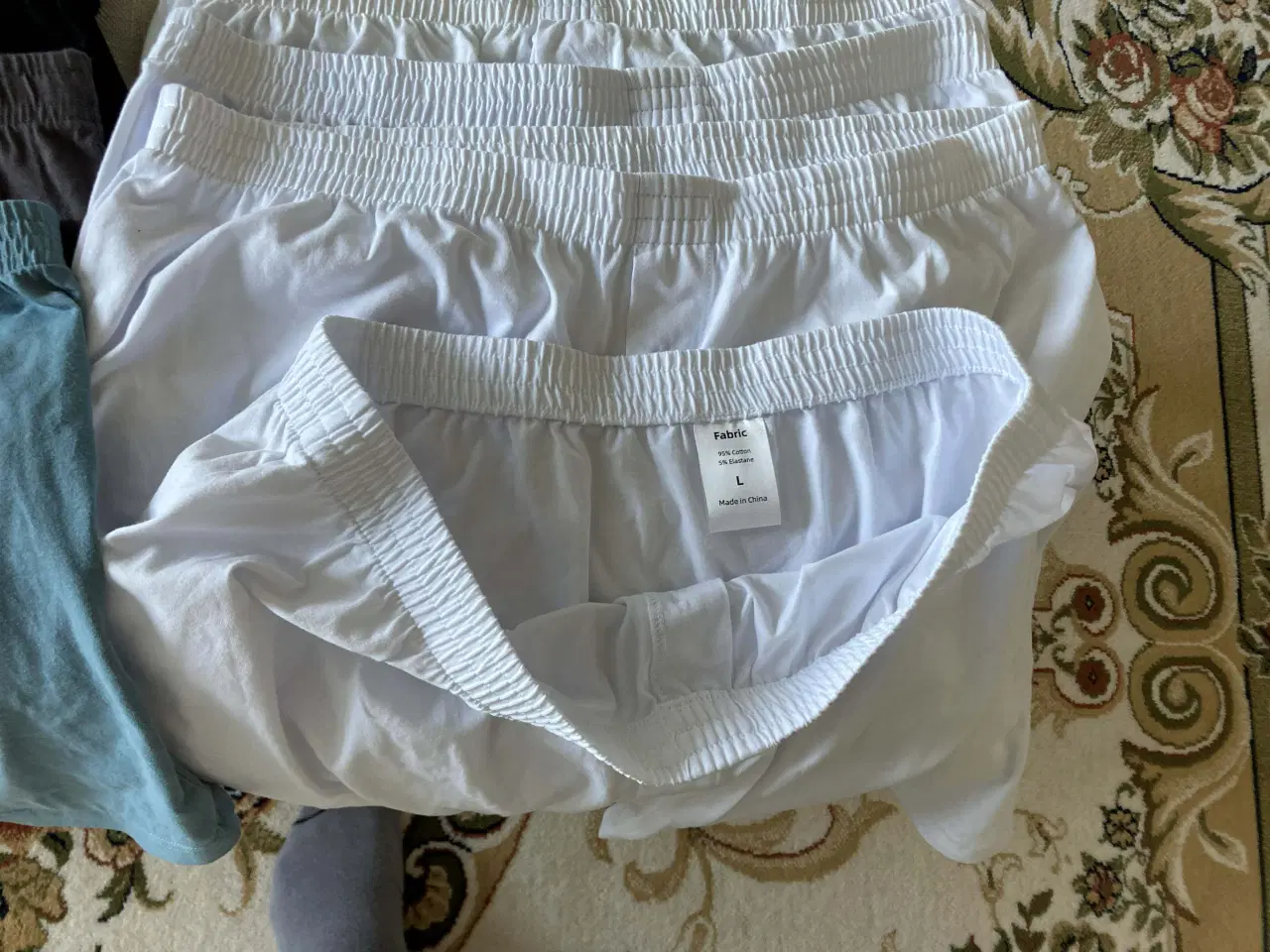 Billede 2 - 9 boxershorts str L og M - bomuld