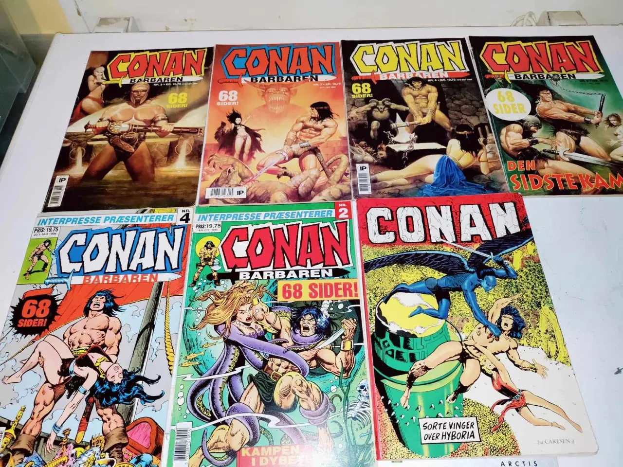 Billede 1 - 7 fede conan barbaren blade 