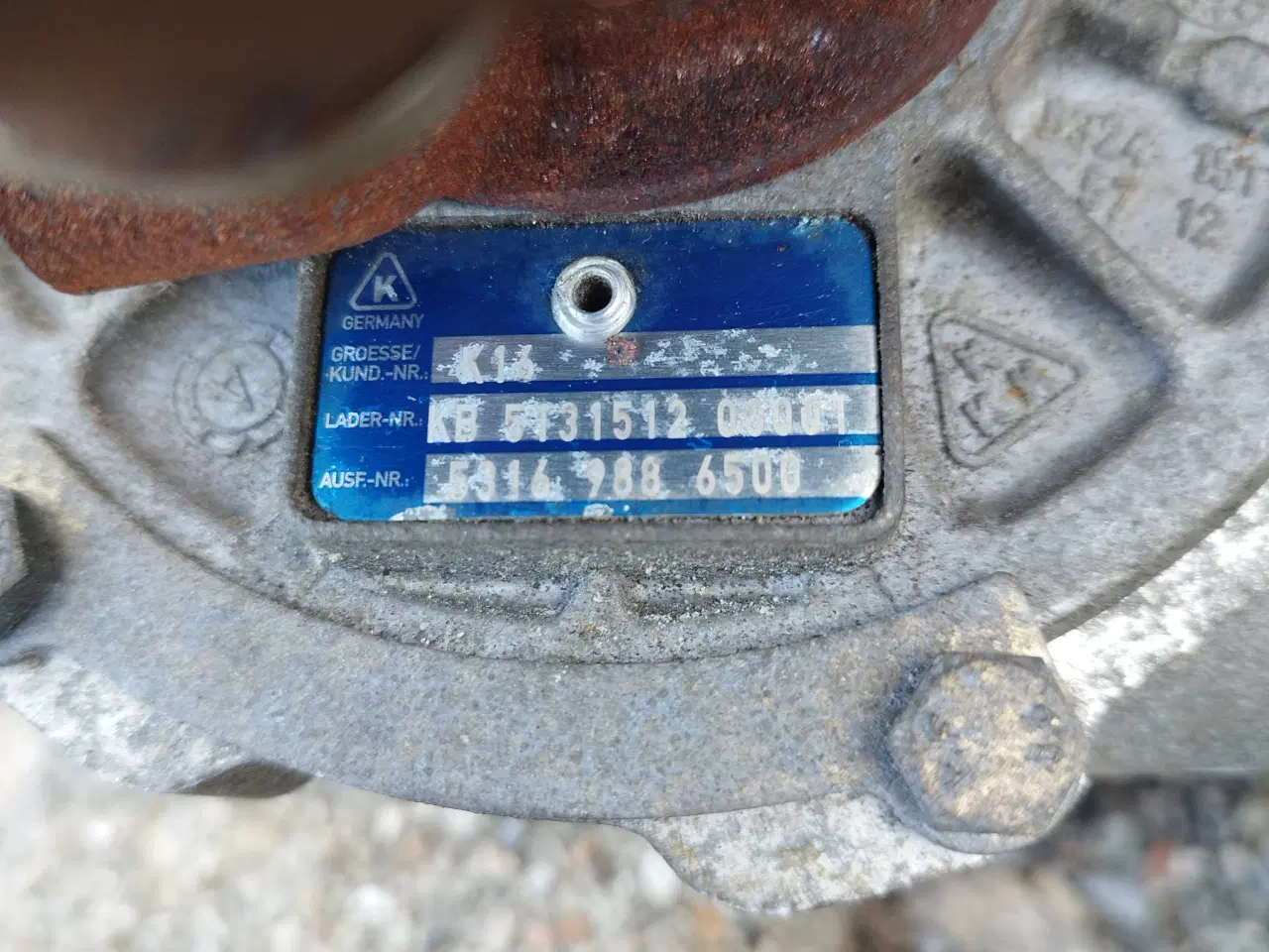 Billede 3 - Turbolader til en ældre Mercedes sprinter 