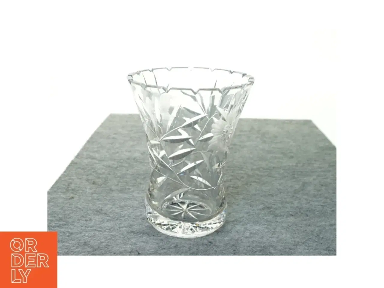 Billede 1 - Vase i krystal (str. 16 x 13 cm)