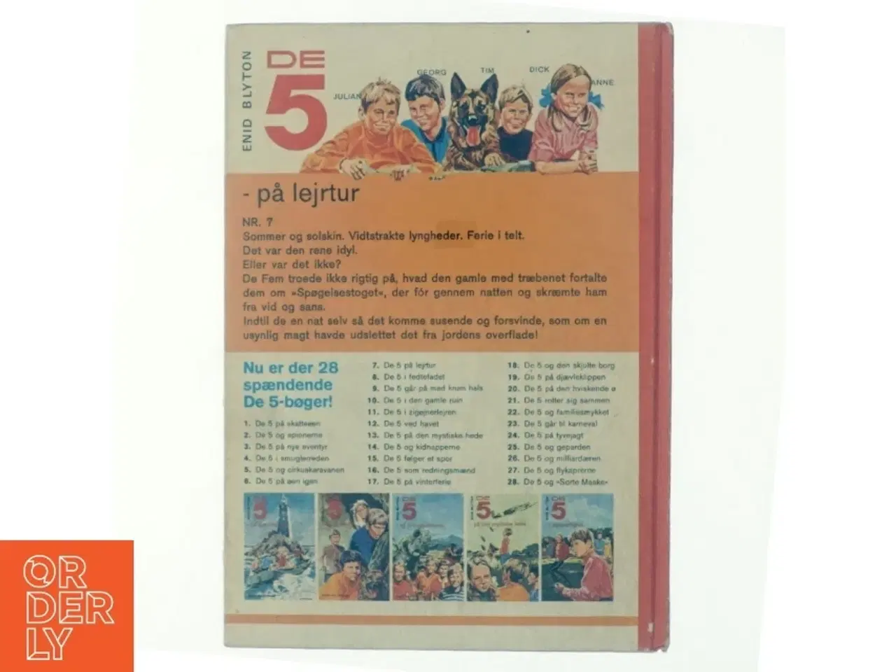 Billede 3 - De 5 på lejrtur af Enid Blyton