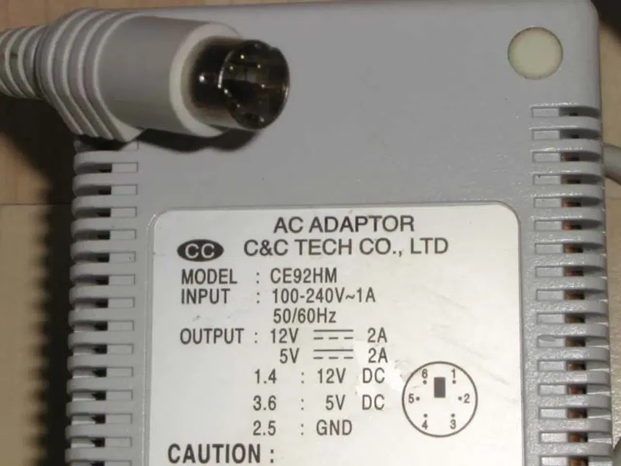 Billede 3 - Strømforsyning C&C Tech CE92HM AC/DC power supply