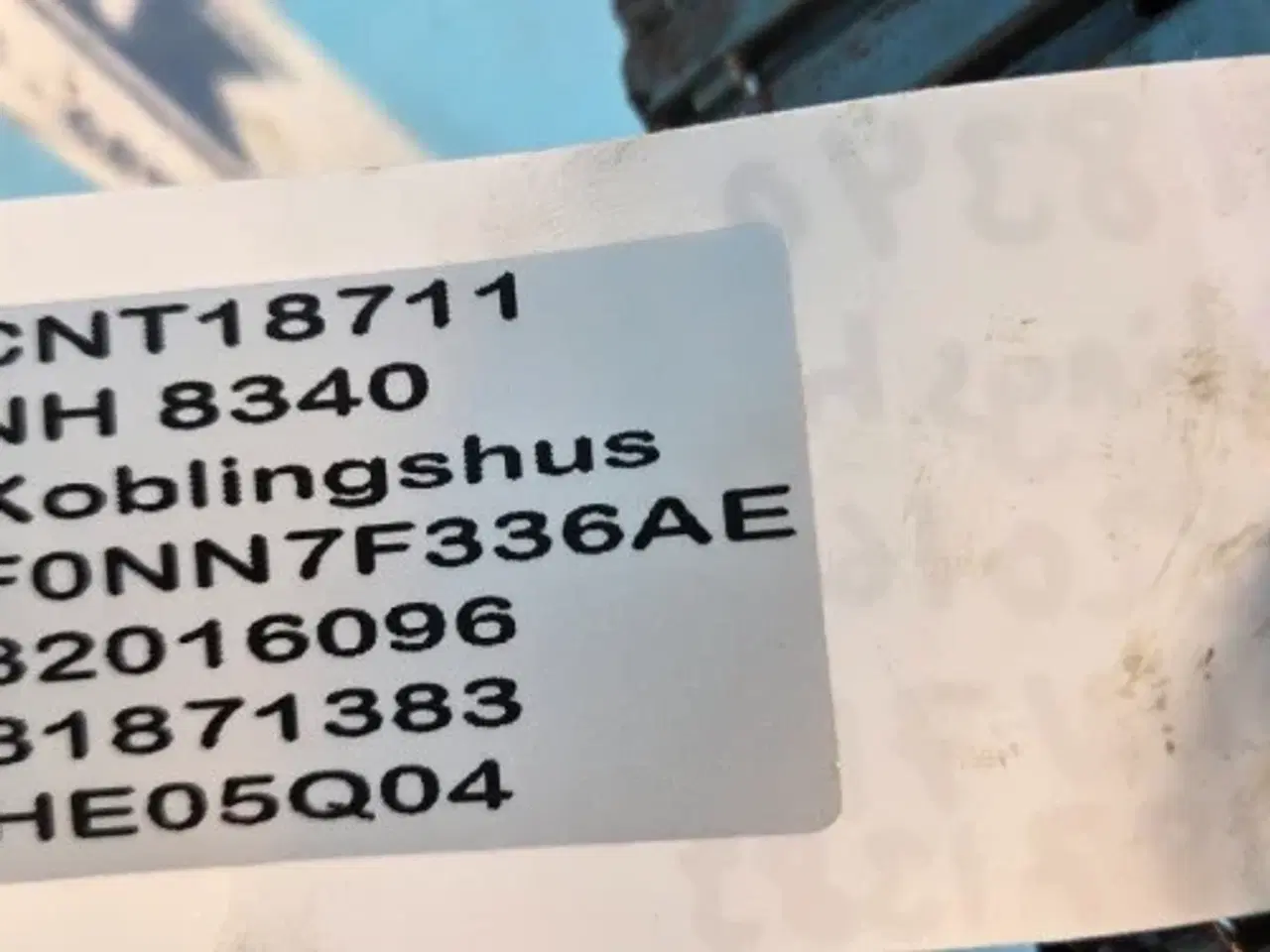 Billede 14 - New Holland 8340 Koblingshus 82016096