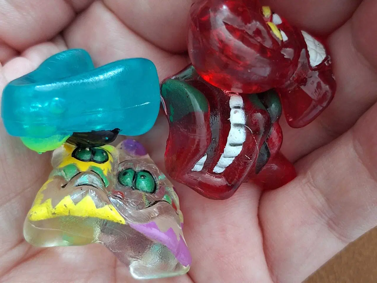 Billede 4 - Malede Dracco heads 