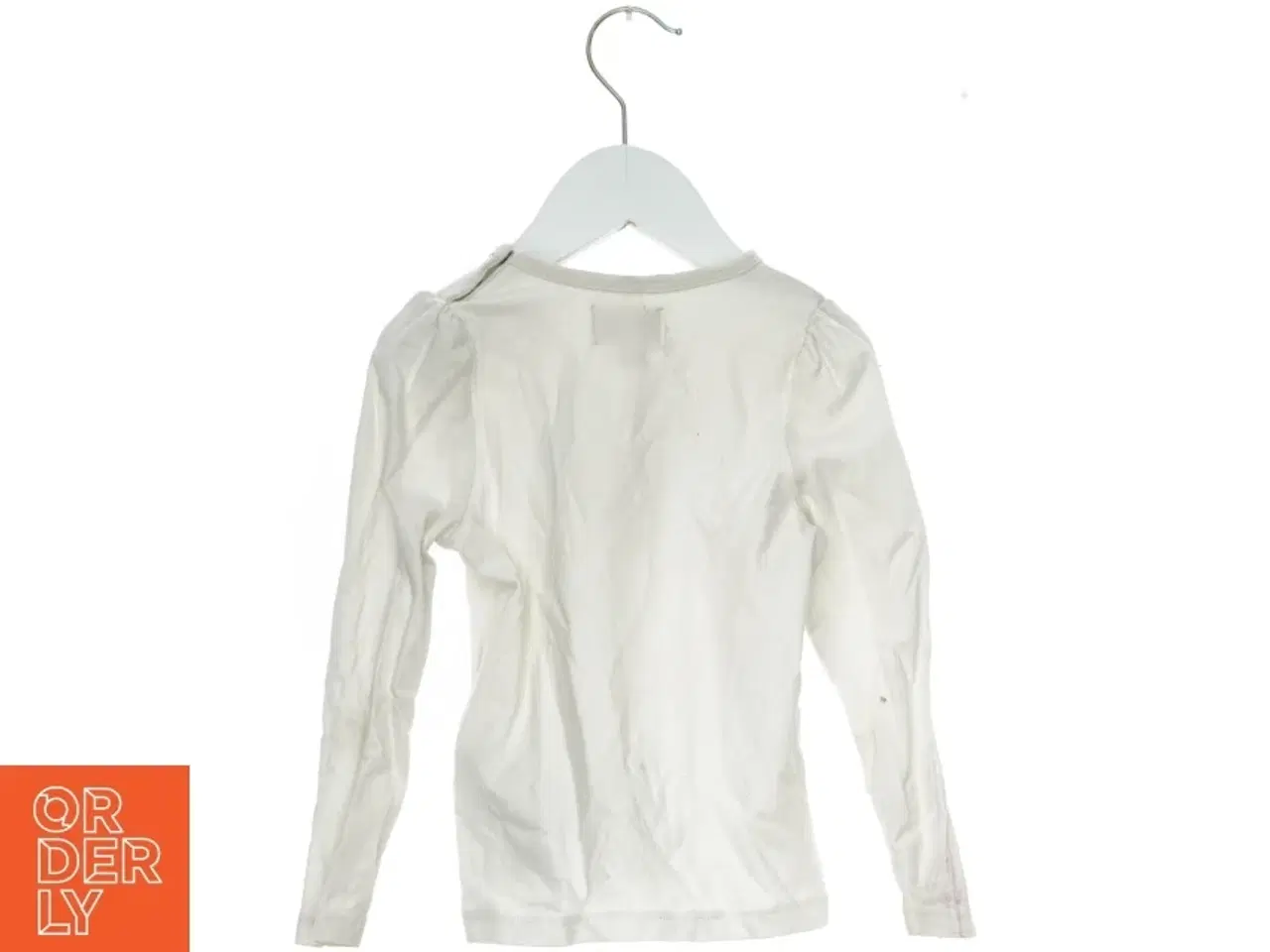 Billede 2 - Langærmet bluse med hjertemotiv fra Creamie (str. 98)
