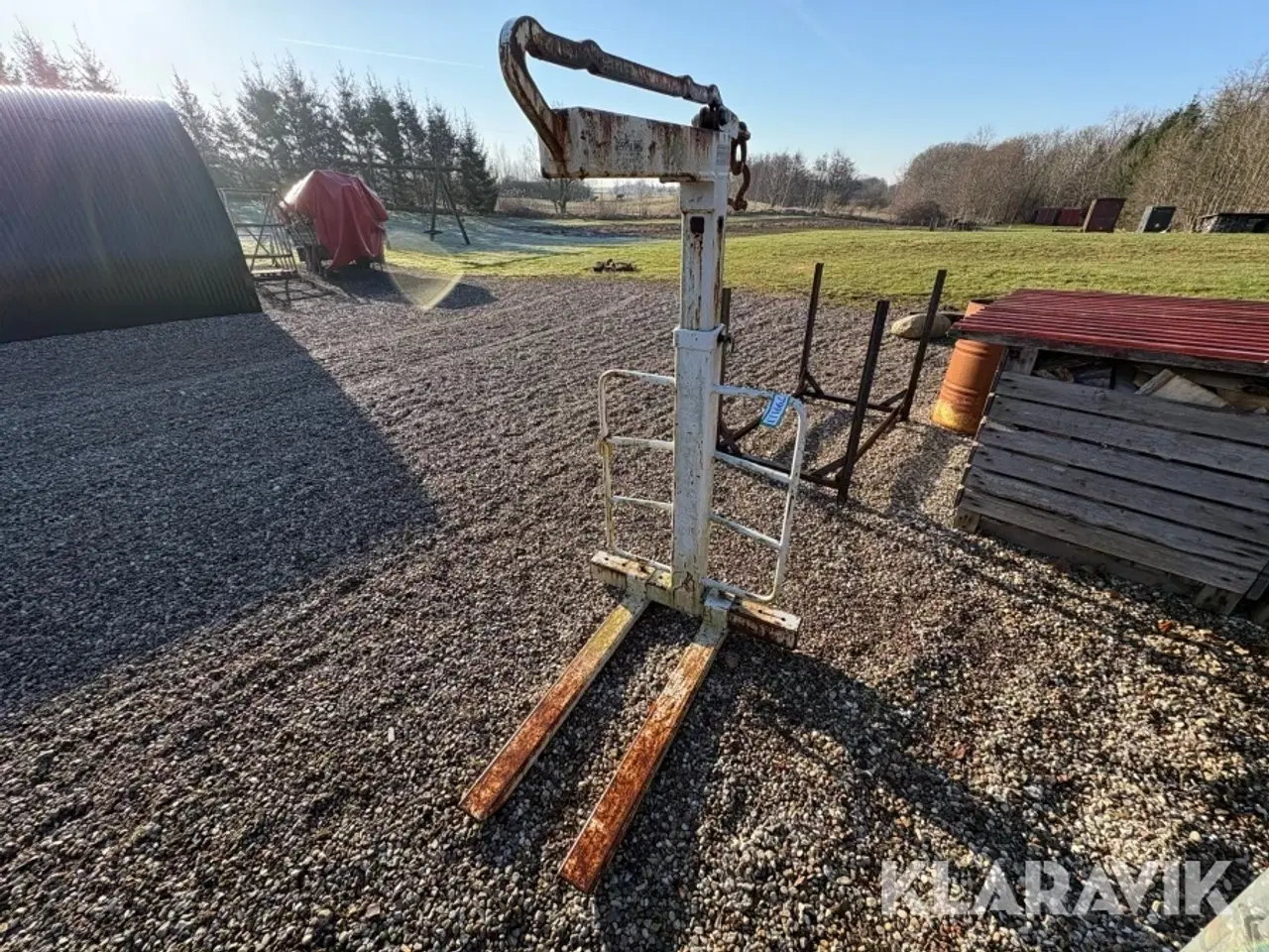 Billede 1 - Pallegafler til Kran