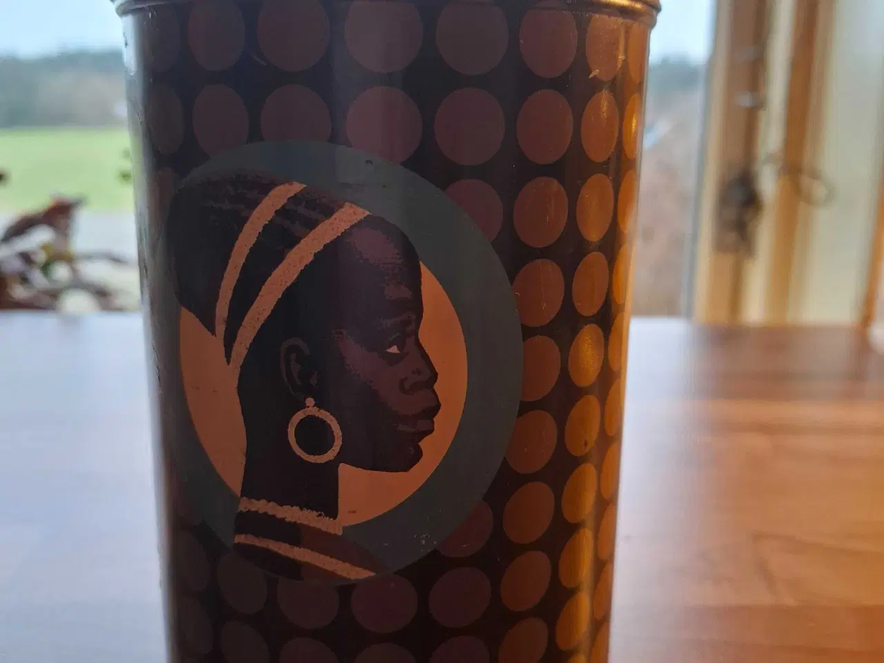 Billede 1 - Antik kaffe dåse 