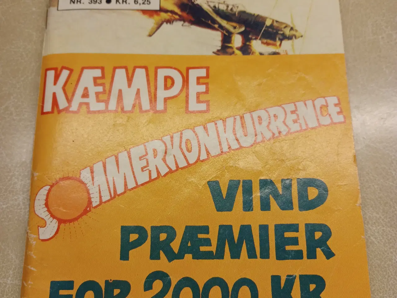 Billede 1 - "Kampflyver" tegneserie fra 1980