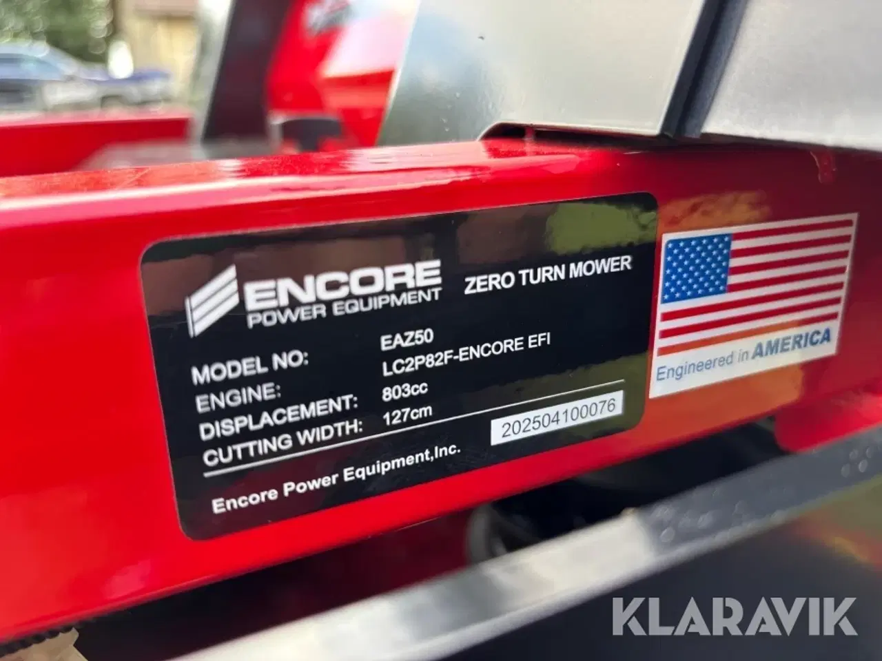 Billede 9 - Zeroturn Encore Eaz50 Arrow