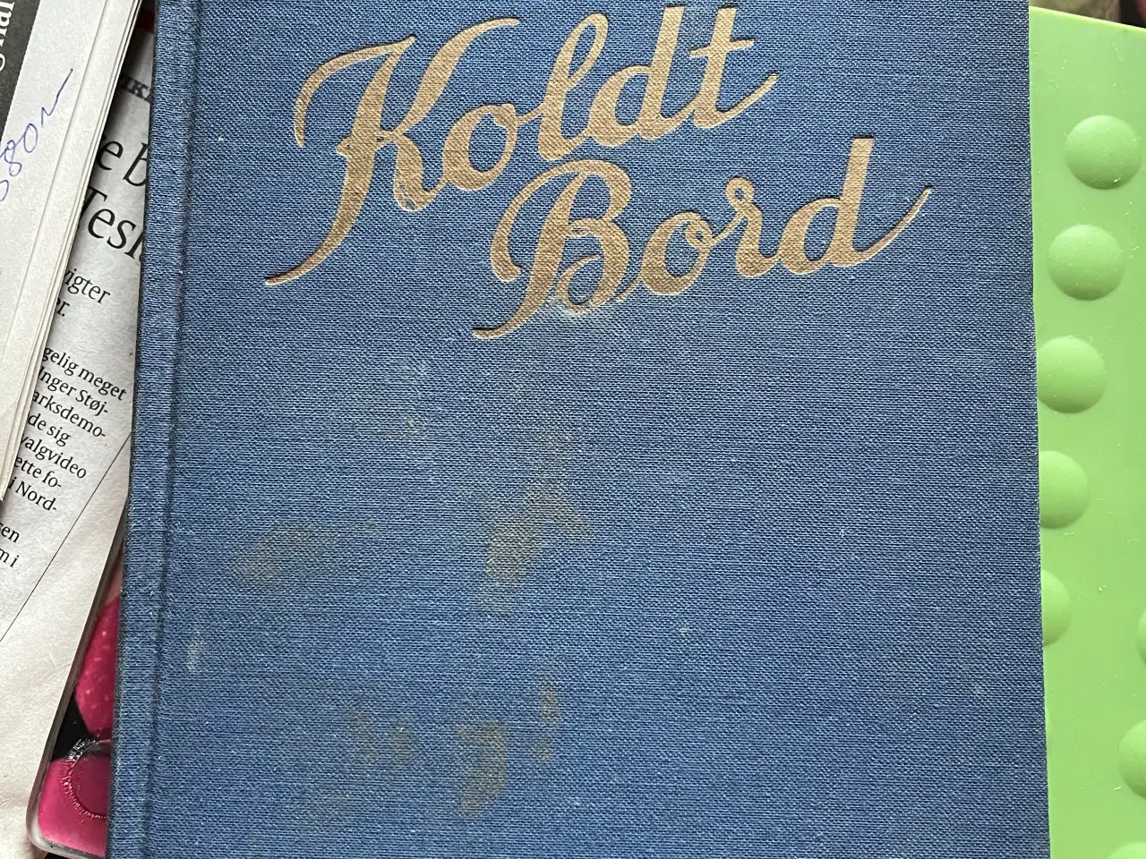 Billede 1 - “Koge”-bog: Koldt bord fra 1931. Giv bud.