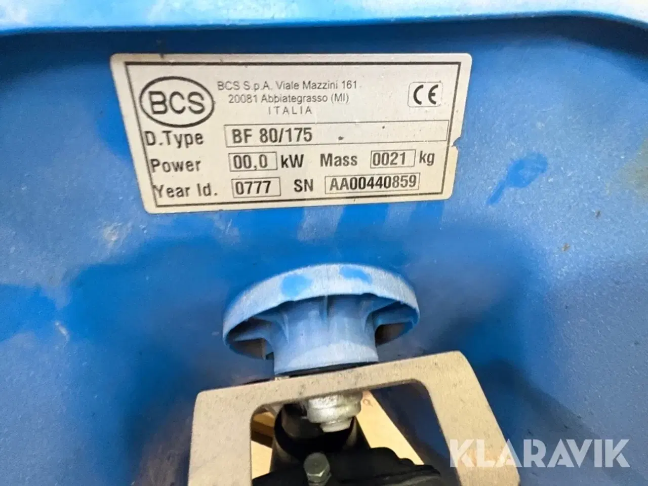 Billede 8 - Fingerklipper BCS BF 80/175