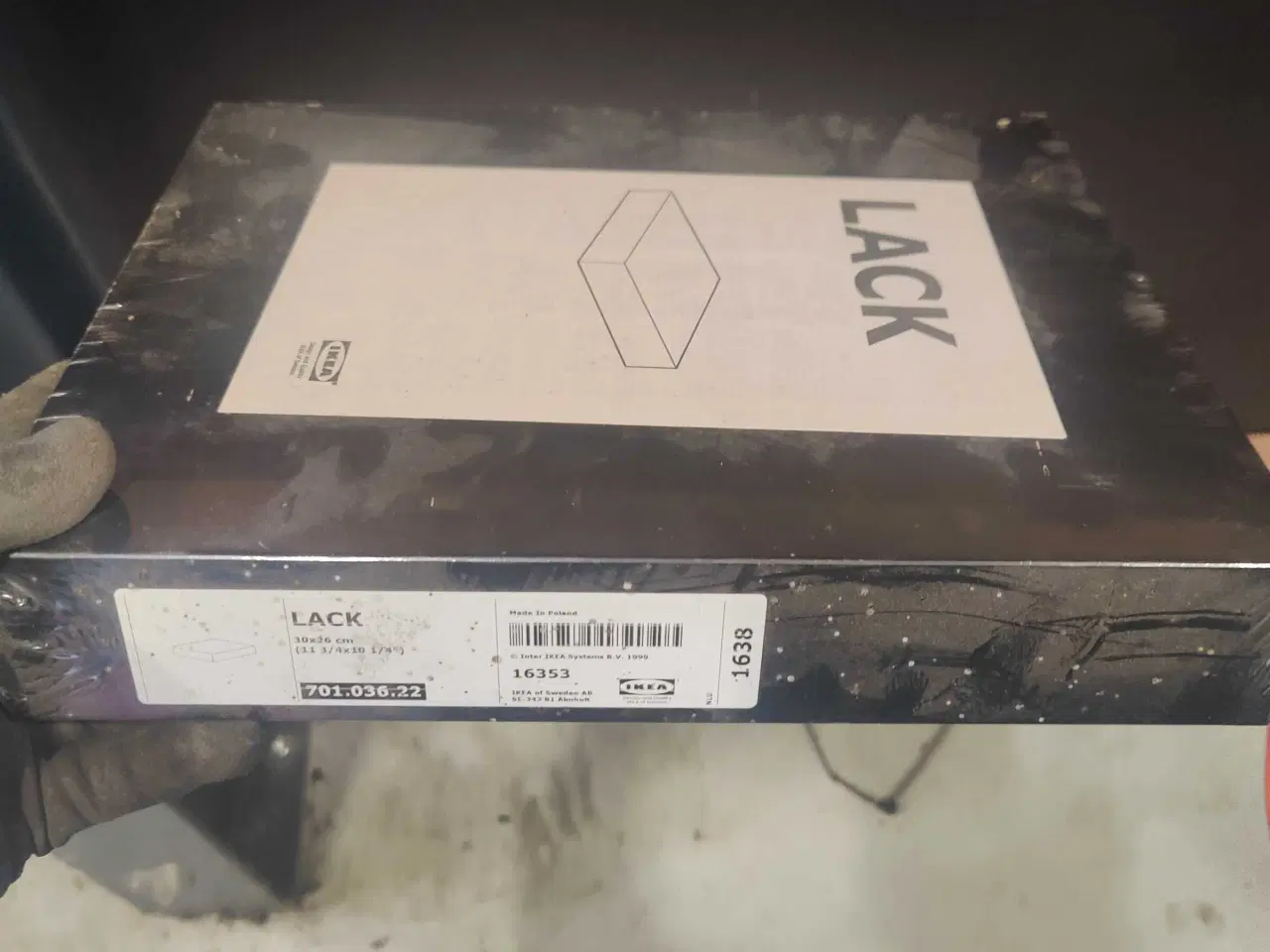 Billede 2 - Lack 30x26, sort fra Ikea 