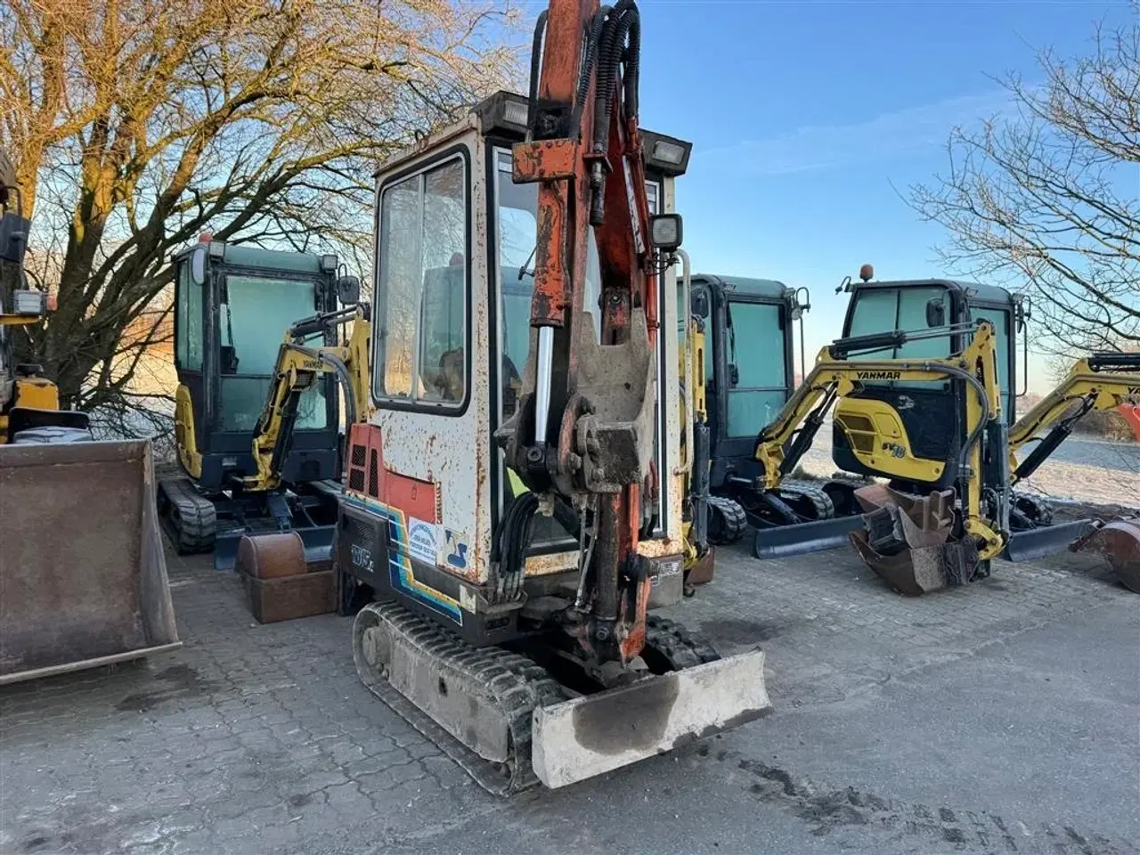 Billede 4 - Takeuchi TB 015 MED 3 SKOVLE OG HAMMER!