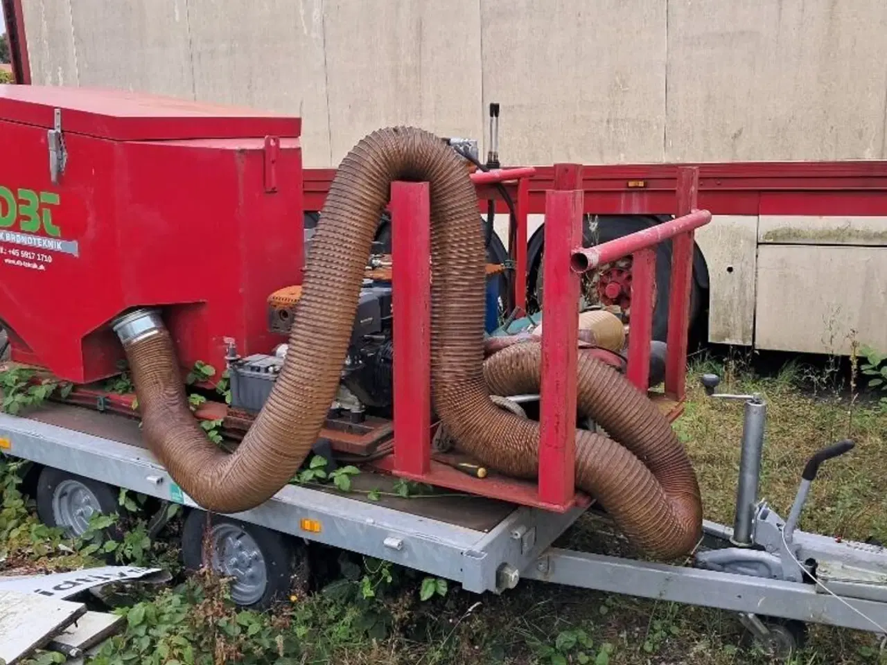 Billede 1 - Løvsuger på trailer