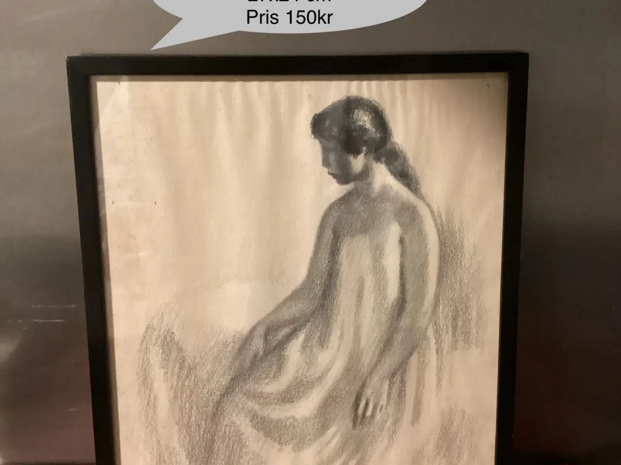 Billede 1 - Retro Sikker Hansen Tryk af tegning