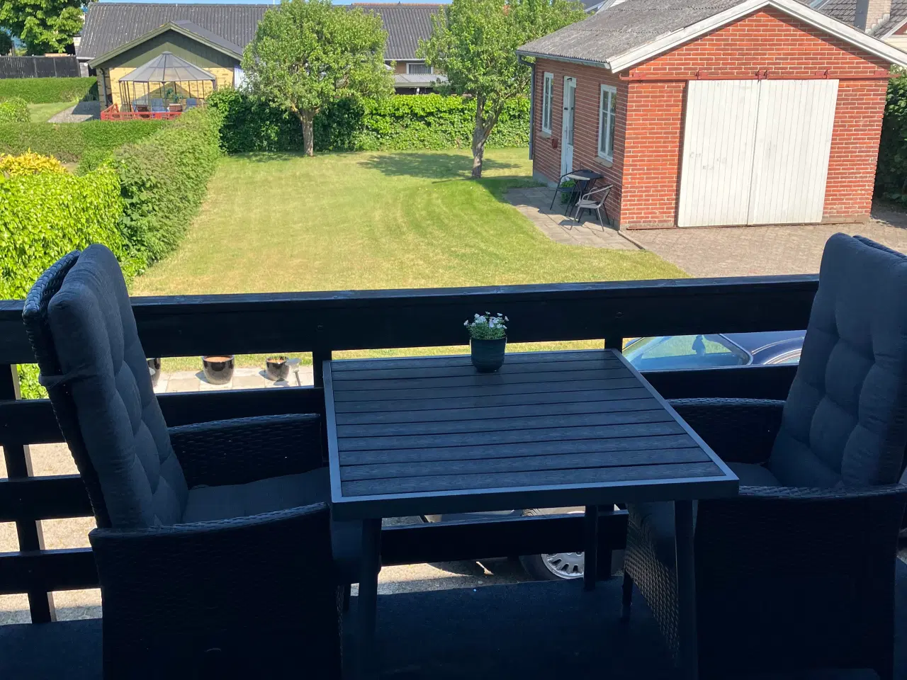 Billede 1 - Havesæt med justerbar stole