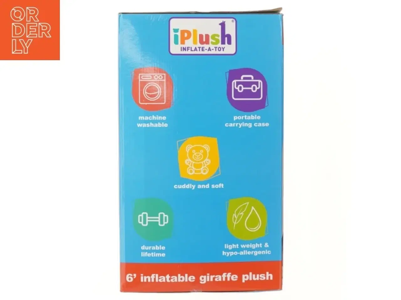 Billede 3 - Oppustelig giraf bamse fra iPlush (str. ca 150 cm)