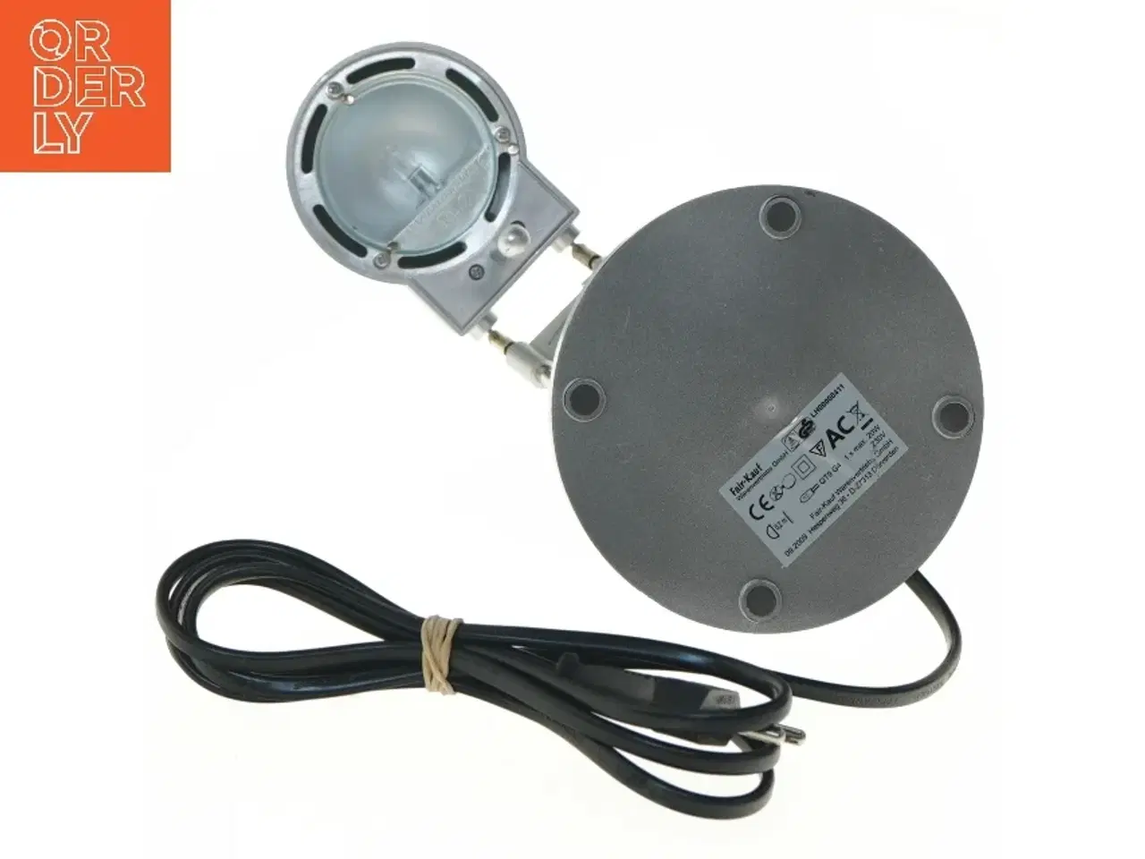 Billede 4 - Bordlampe i metal fra Fair-kauf (str. 25 cm)