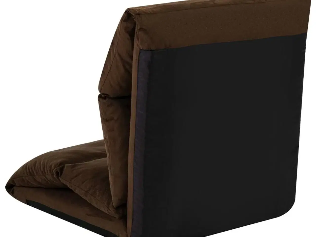 Billede 7 - Foldbar gulvstol mikrofiber brun