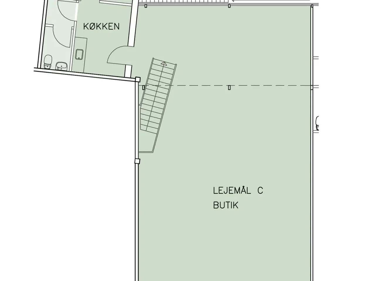 Billede 14 - Fleksibelt butikslejemål med lager og portadgang