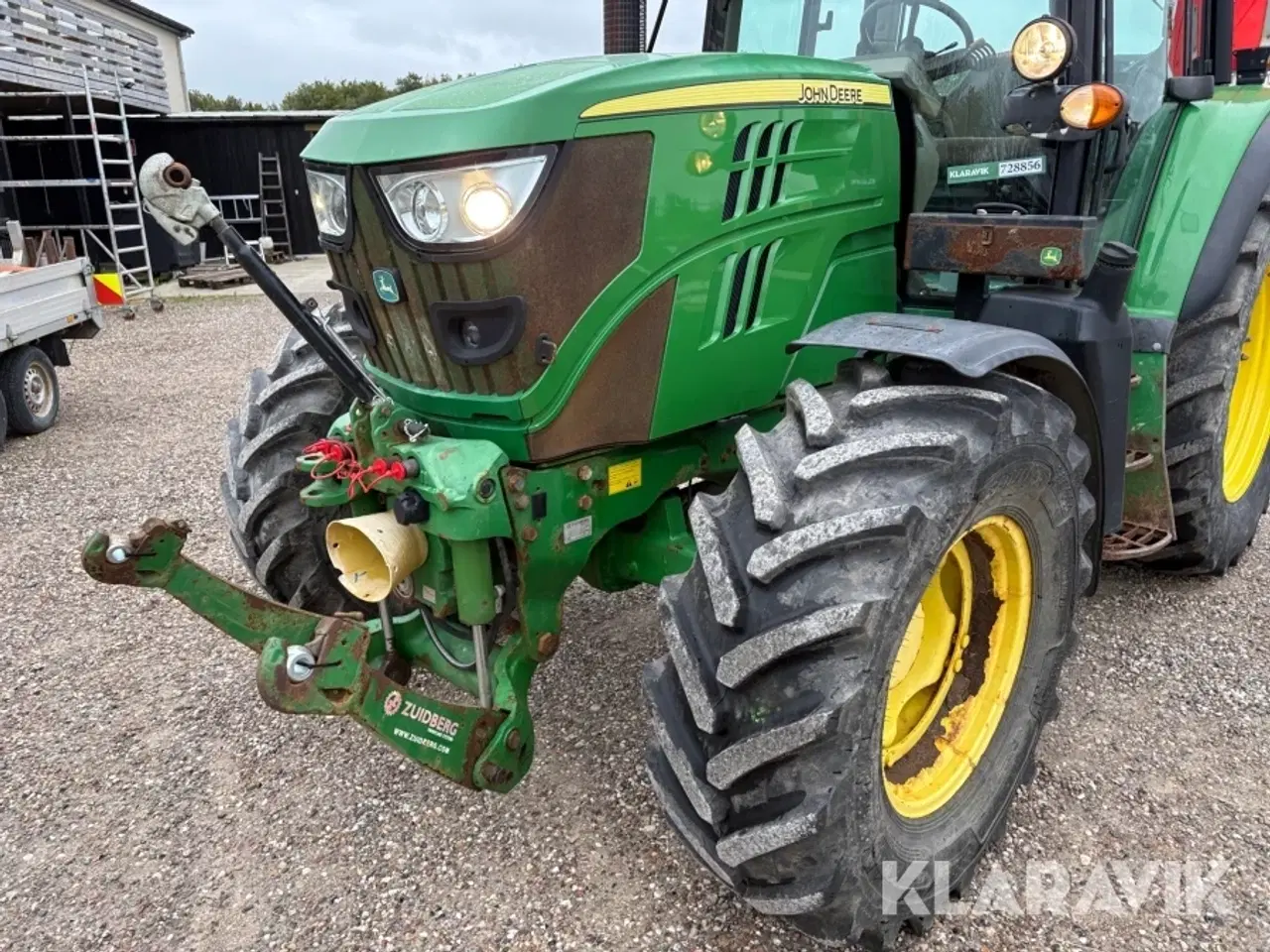 Billede 10 - Traktor John Deere 6125