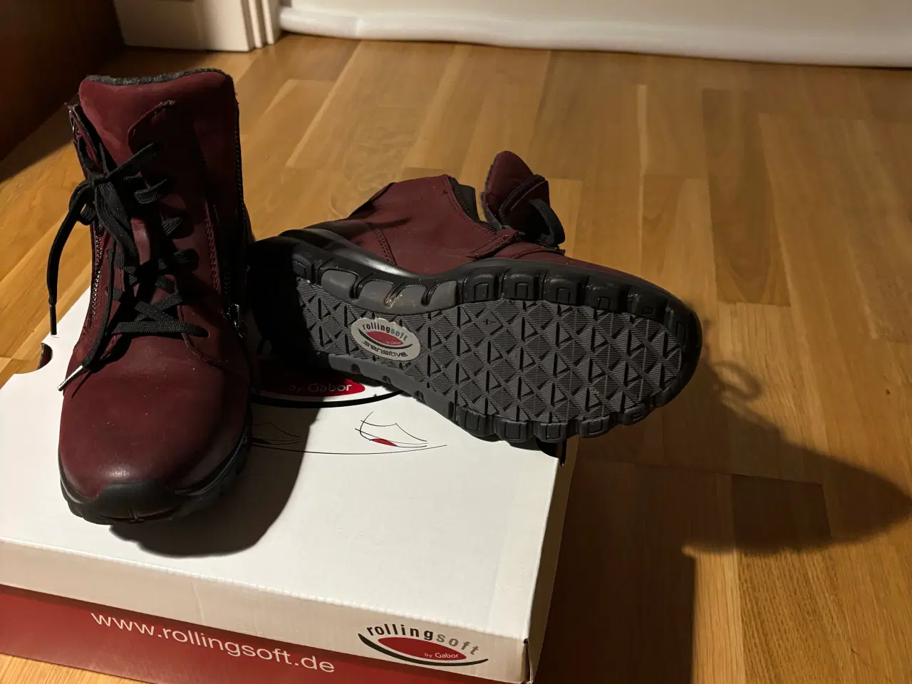 Billede 2 - Dame ankel støvle med foer