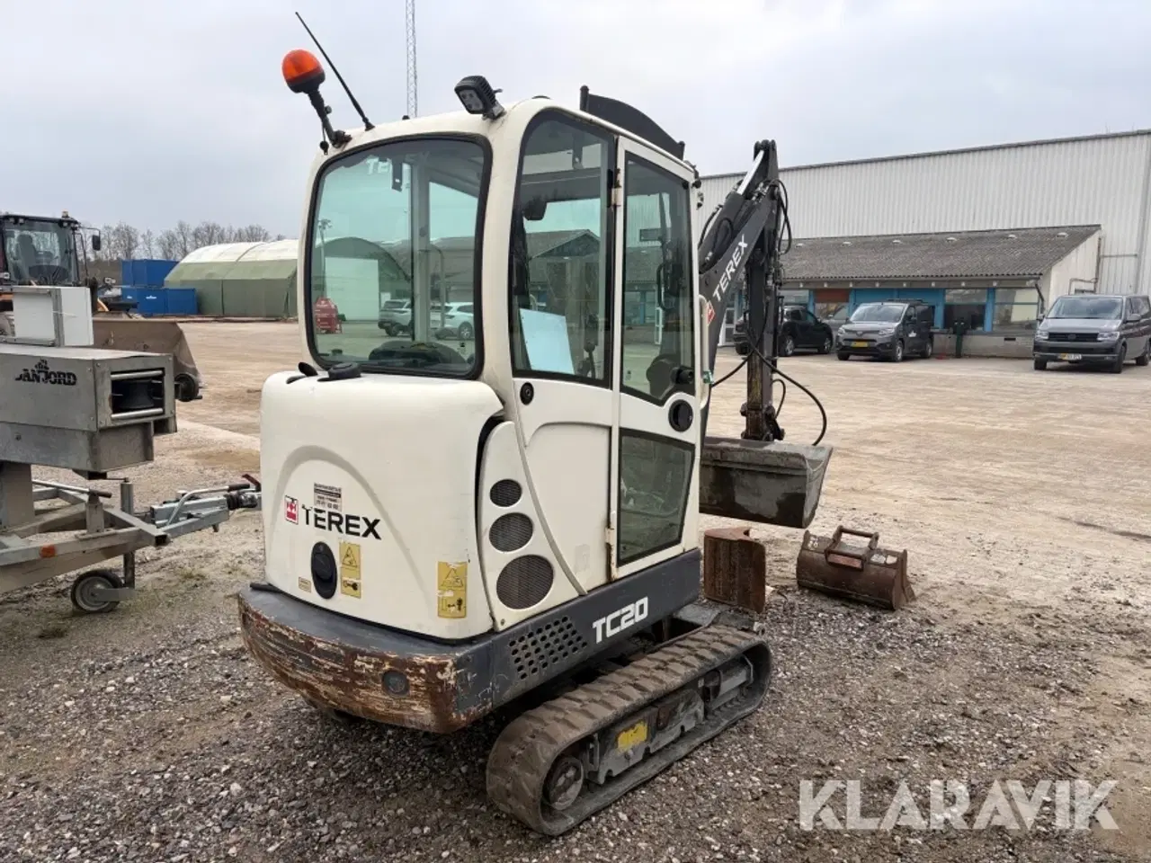 Billede 2 - Gravemaskine Terex TC20 med Tiltfunktion