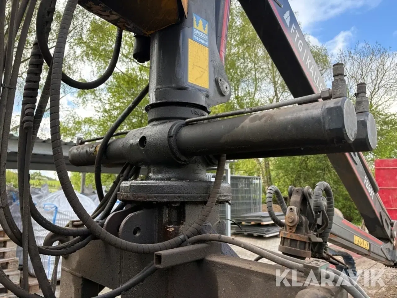 Billede 9 - Kran med grab FTG FB69T.G2