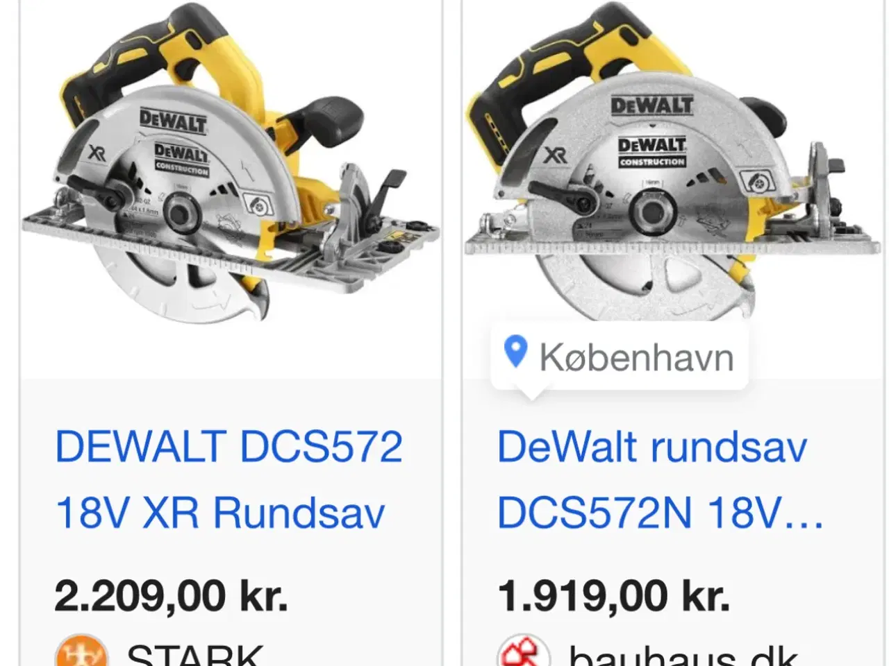Billede 8 - DEWALT Rundsav DCS572 18V 