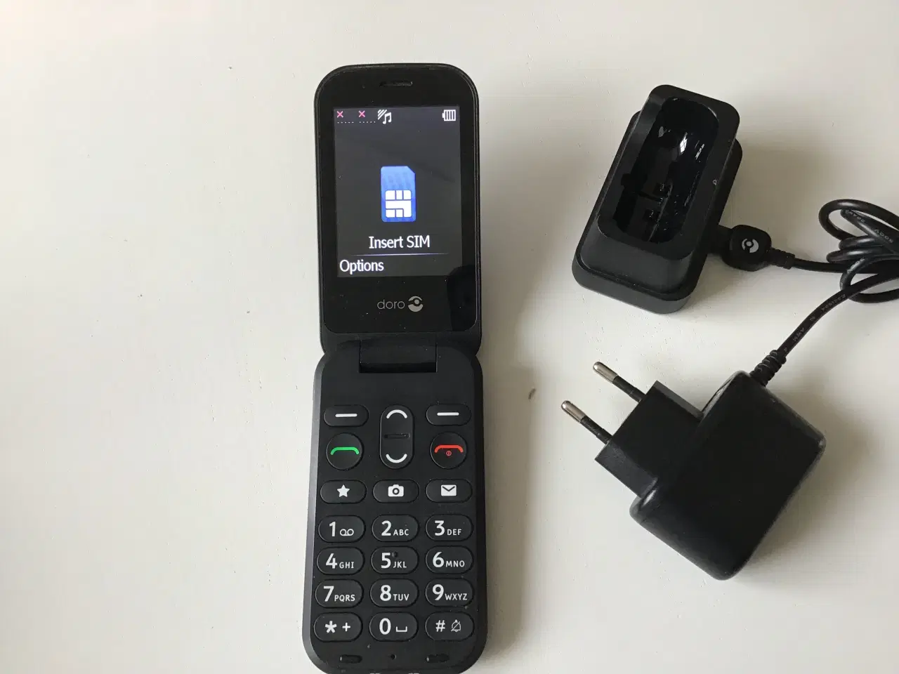 Billede 1 - Doro mobiltelefon 6038 senior telefon
