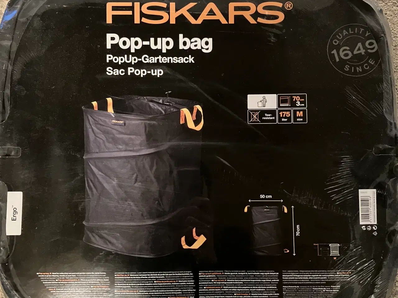 Billede 1 - Fiskars pop-up havesæk 