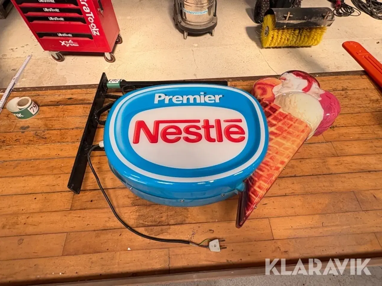 Billede 2 - Lys skilt