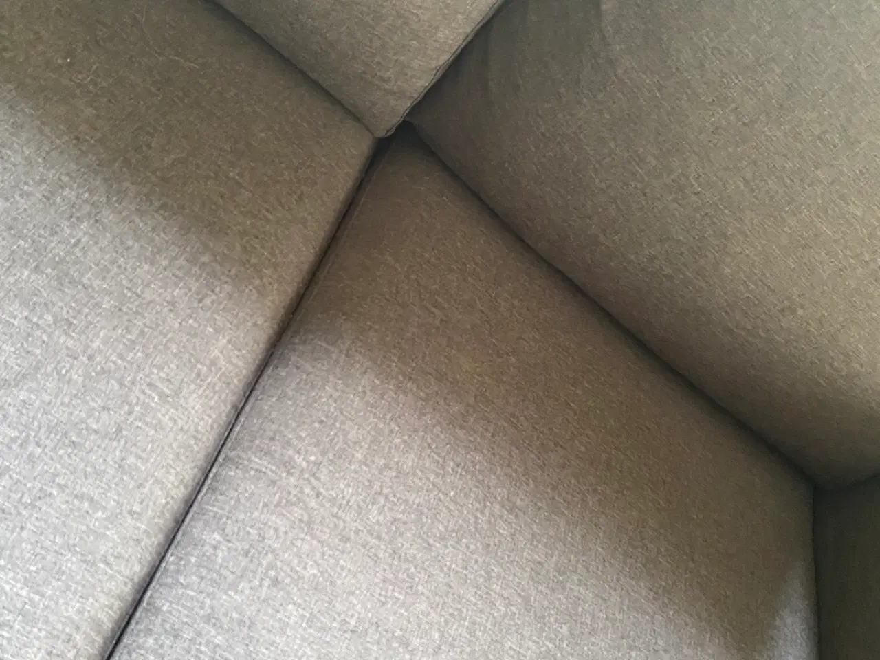 Billede 4 - LÆKKER CHAISELONG SOFA MED GRÅT STOF 