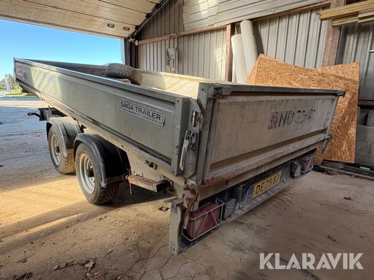 Billede 2 - Tiptrailer Nugent T3718H