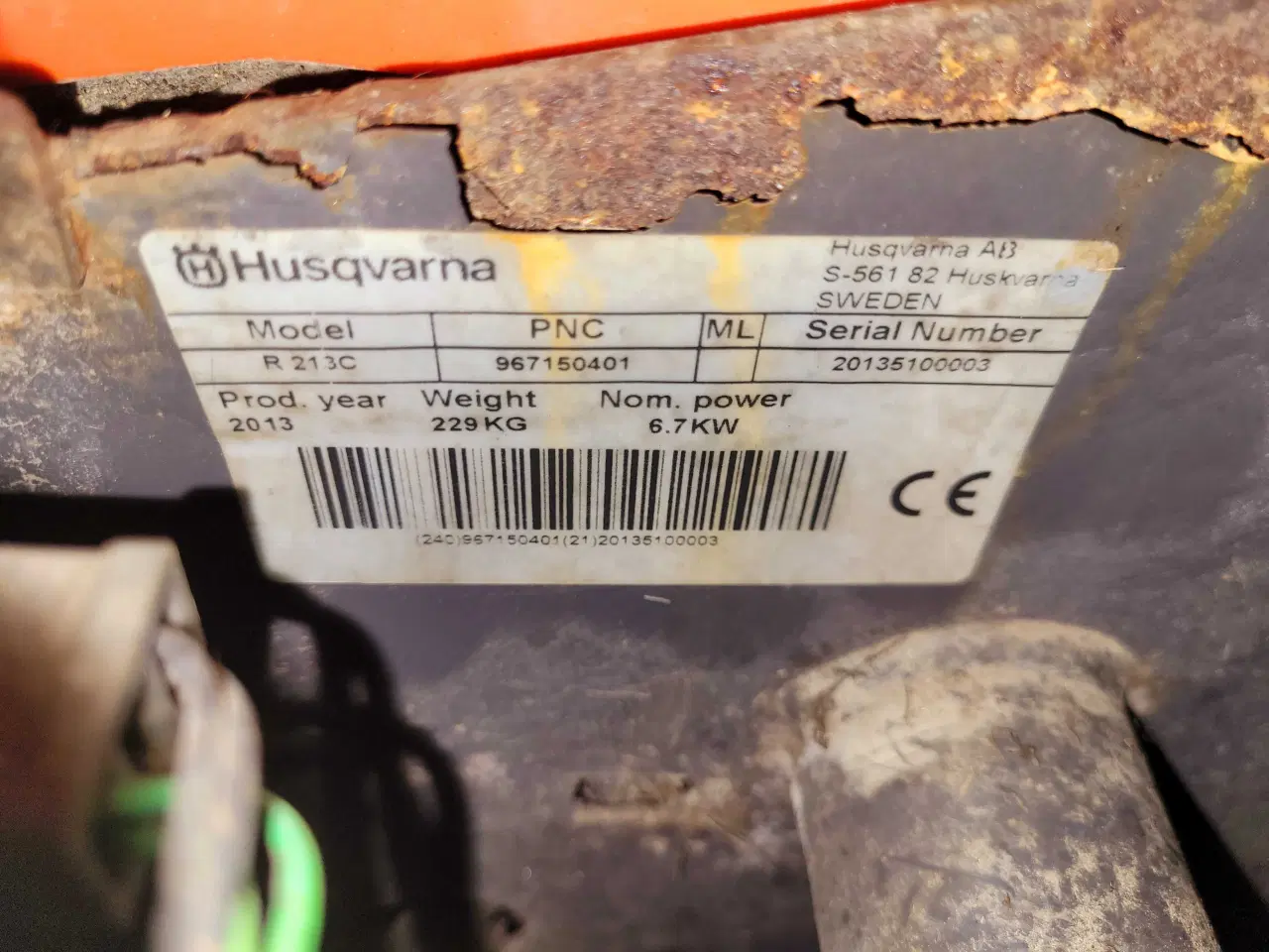 Billede 10 - Husqvarna R213C 