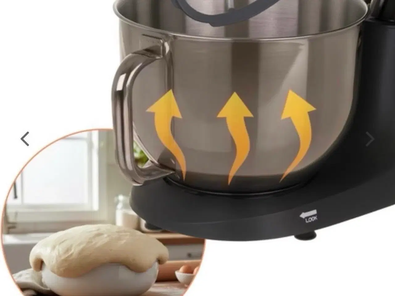 Billede 5 - Røremaskine med varme i skål