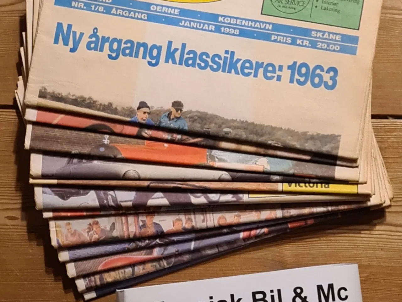 Billede 1 - Klassisk Bil & Mc 1998 12 blade