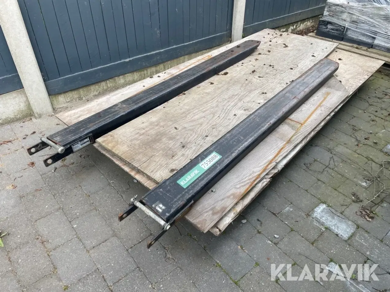 Billede 1 - Forlænger gafler CAM 200cm 2 styk