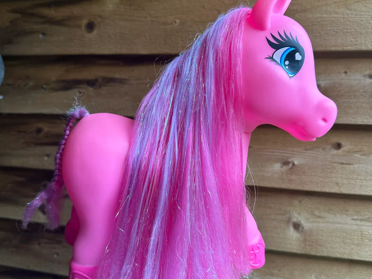 Billede 1 - Stor pink pony