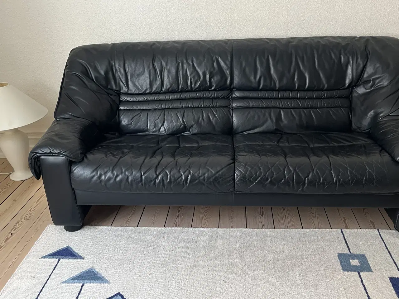 Billede 1 - Lædersofaer 3 & 2 personers 